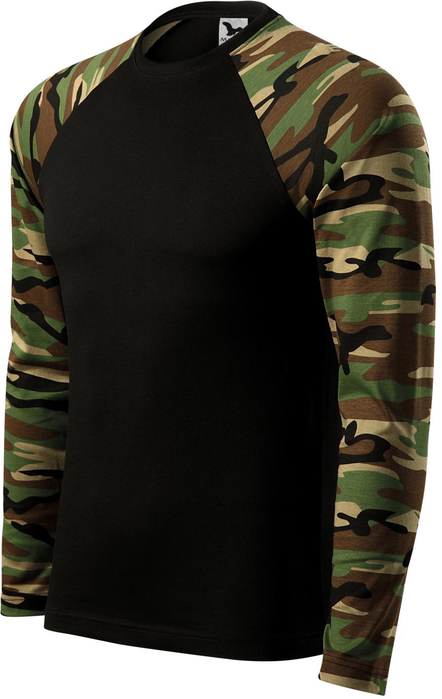 MALFINI T-Shirt Camouflage LS 166