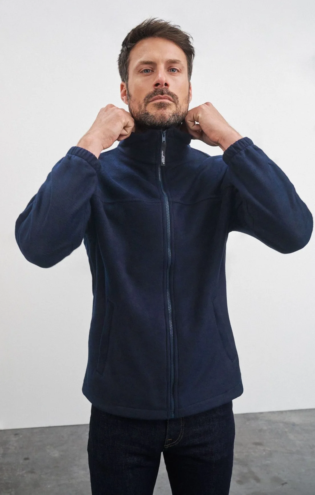 James & Nicholson Full-Zip Fleece