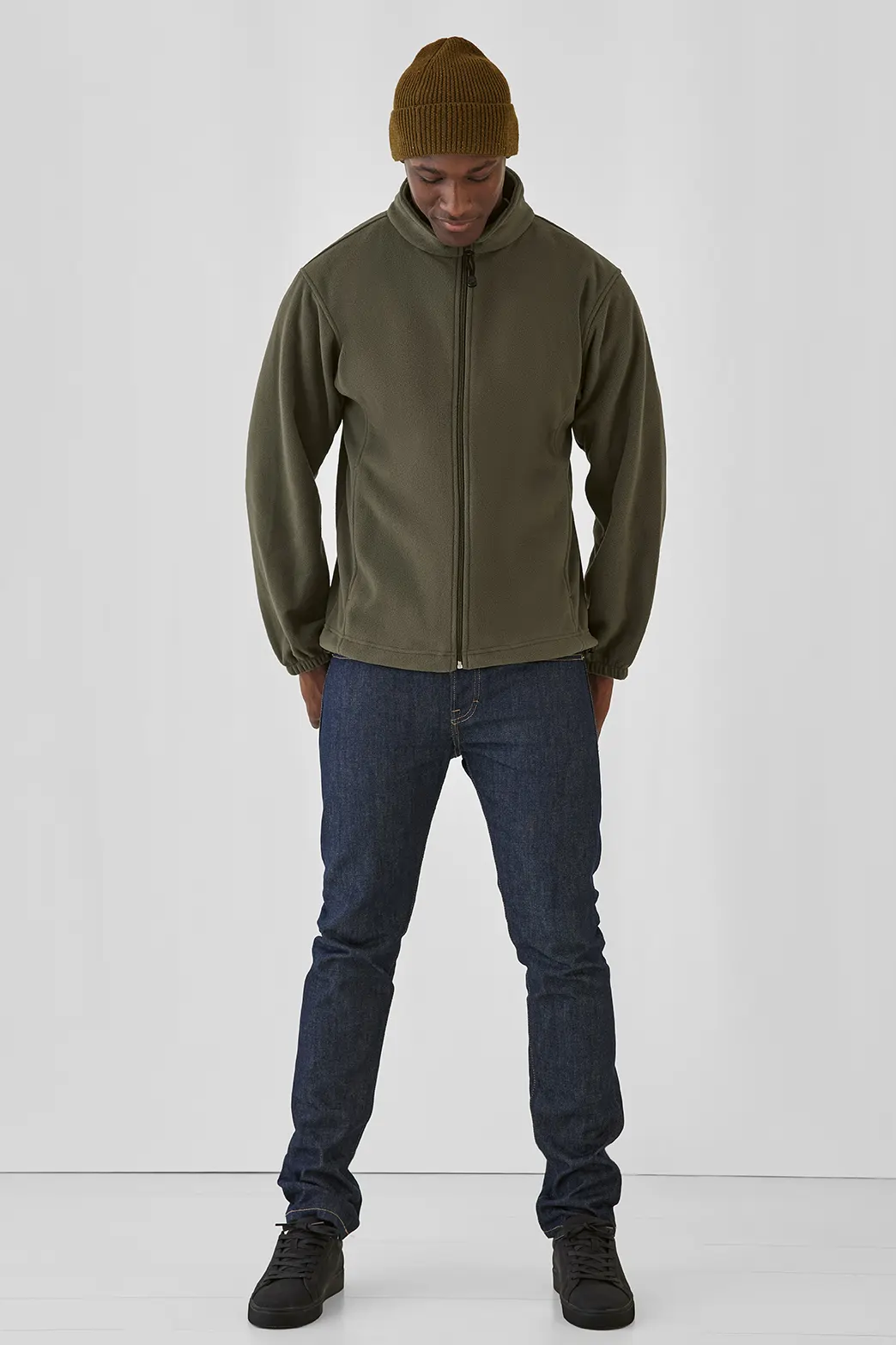 B&C Bonded Microfleece WindProtek Men