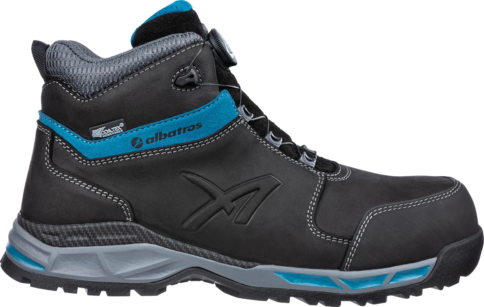 albatros Sicherheitsschuh TOFANE BLACK MID S3 