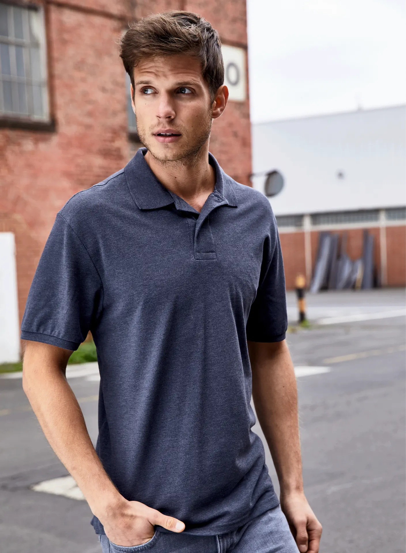 James & Nicholson Men's Basic Polo