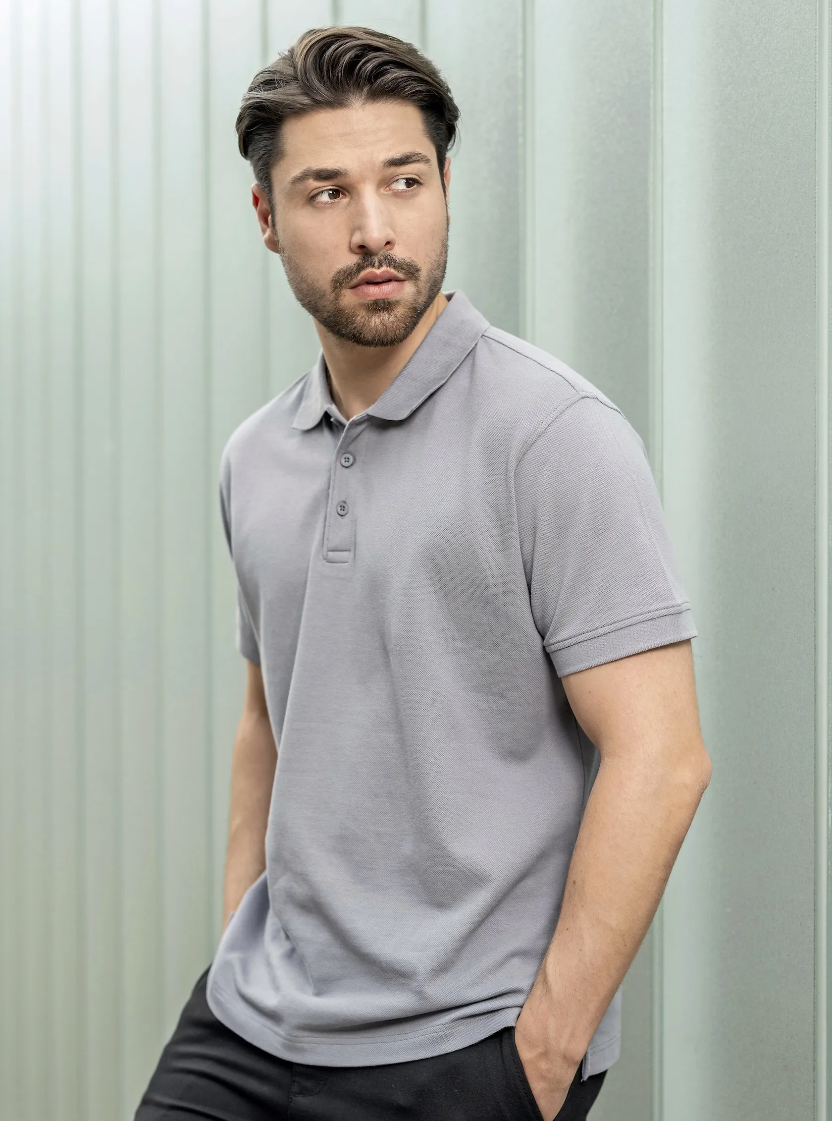 HRM Herren Heavy Polo