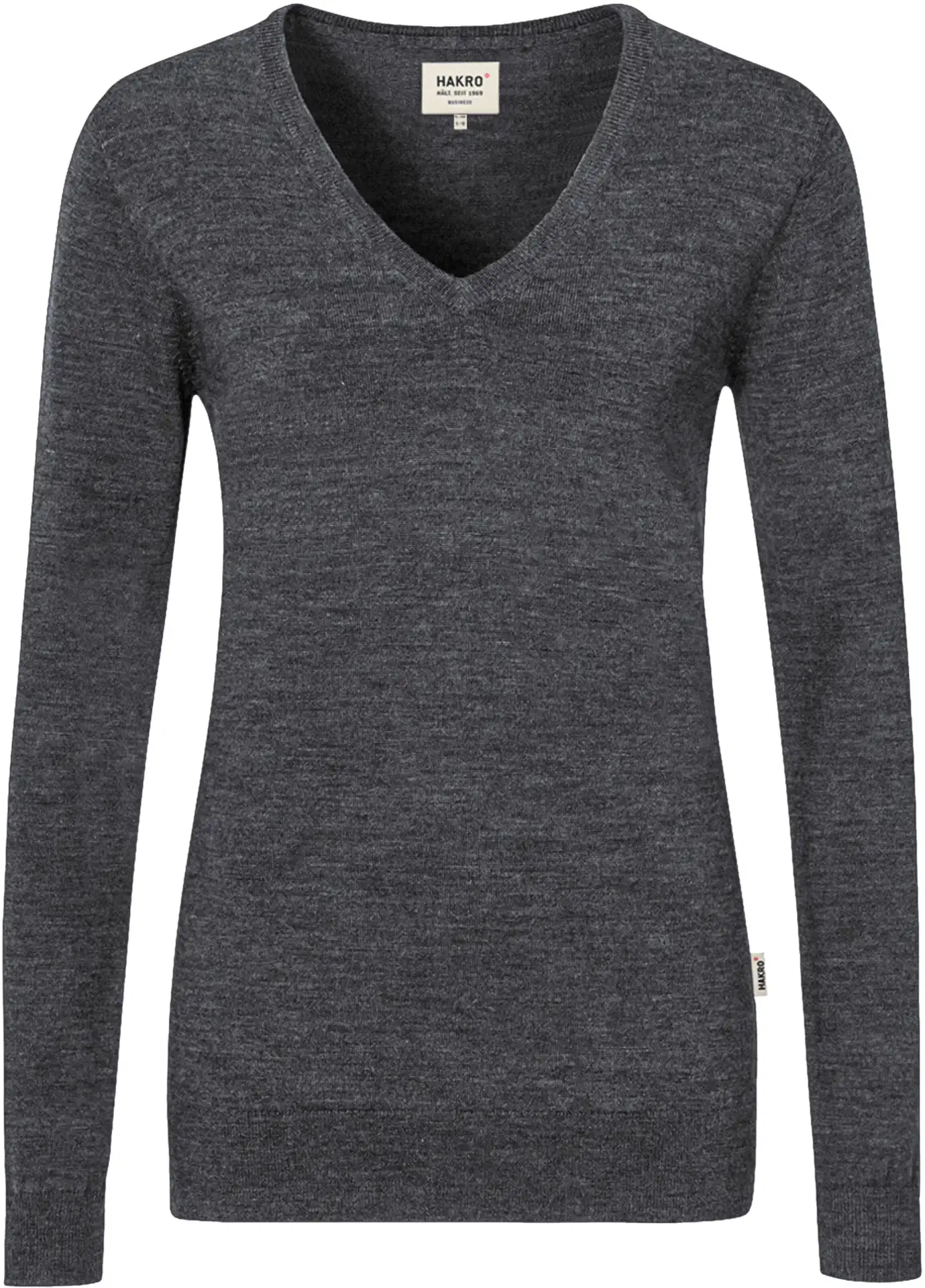 HAKRO Women-V-Pullover 134 Merino Wool