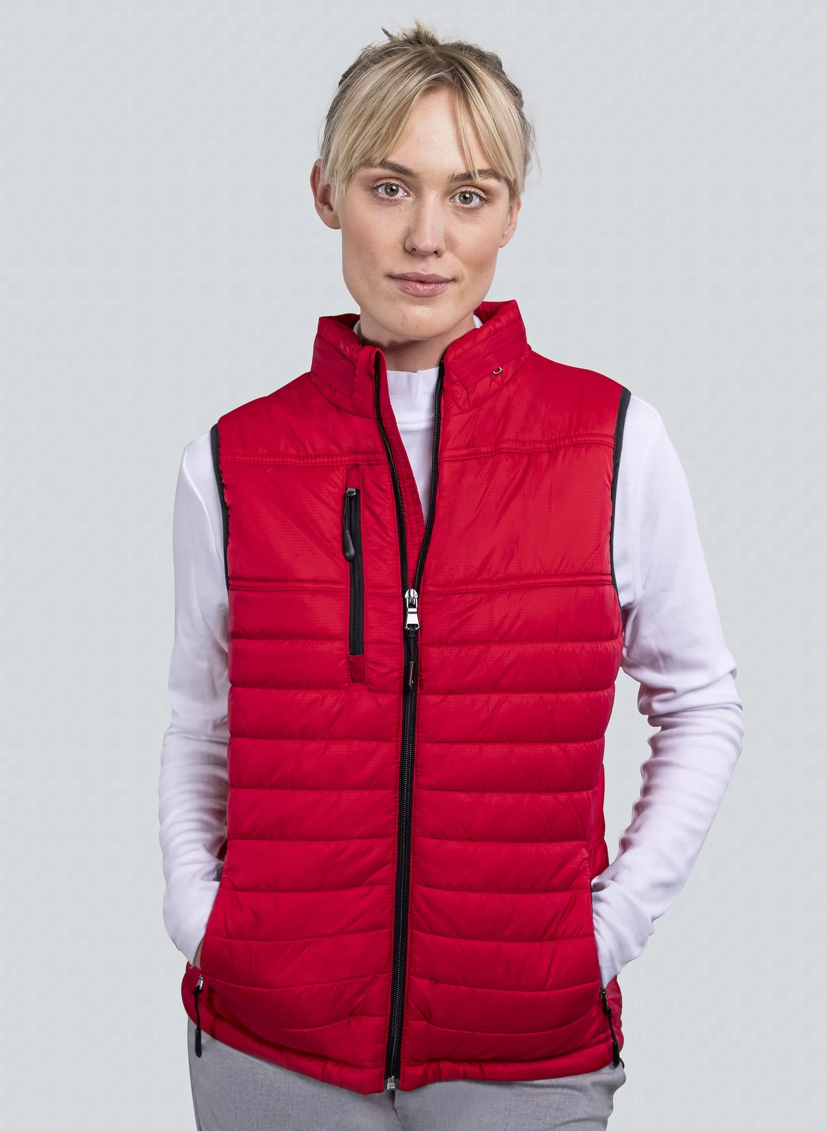 HRM Women´s Hooded Performance Body Warmer