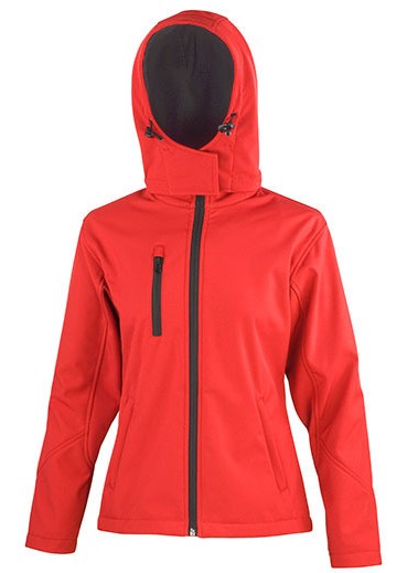 Result Ladies` TX Performance Hooded Soft Shell Jacket