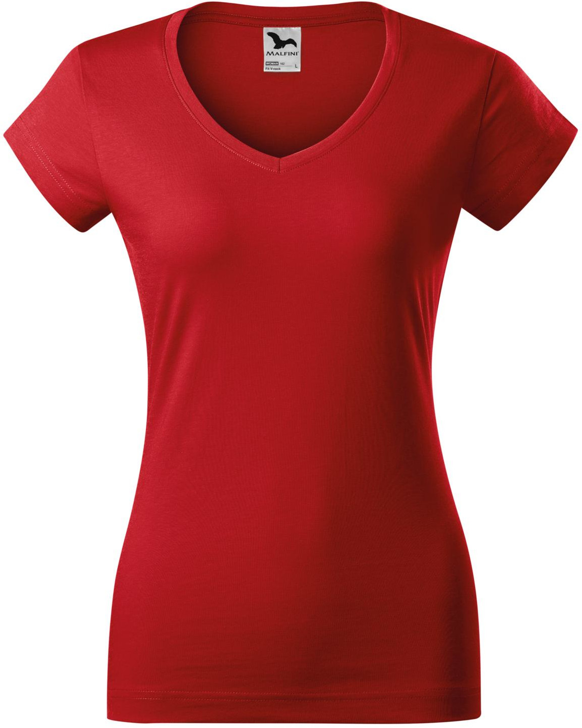 MALFINI T-Shirt Damen Fit V-Neck 162