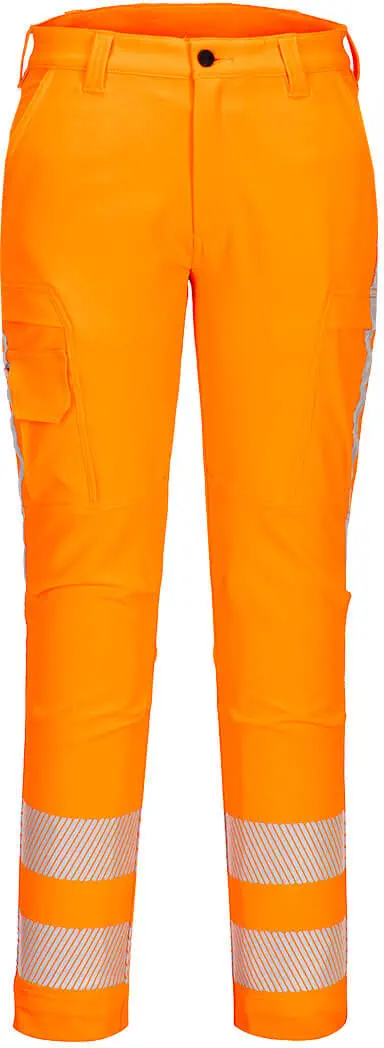 PORTWEST R440 RWS Warnschutz Stretch Arbeitsbundhose 