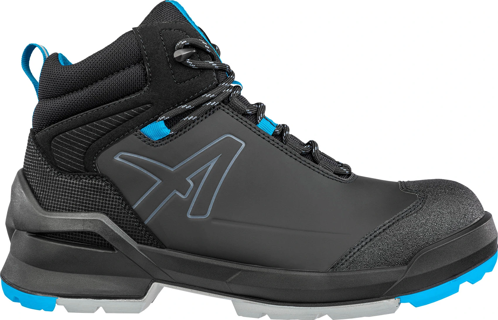 albatros Sicherheitsschuh TARAVAL BLACK/BLUE MID