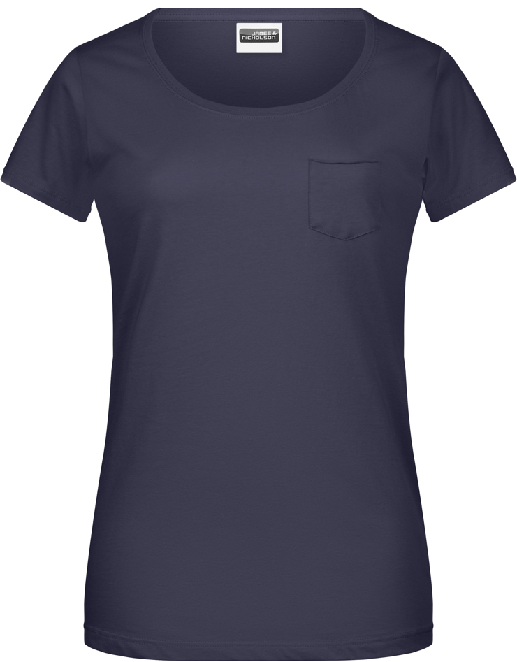 James & Nicholson Ladies-T Pocket