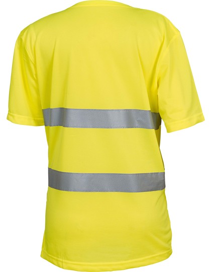 YOKO Hi Vis Top Cool Super Light V-Neck T-Shirt