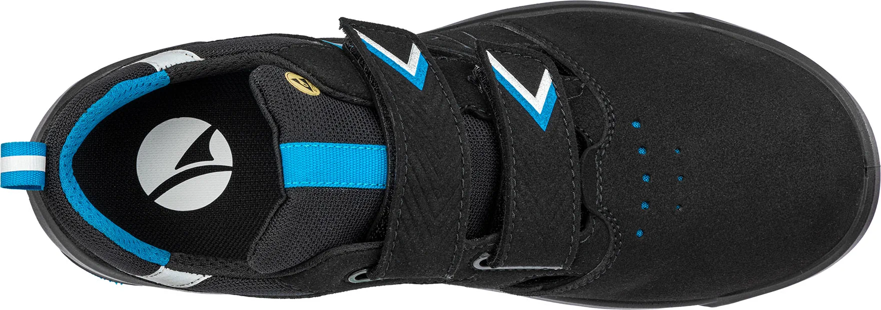 albatros Sicherheitssandale FORGE AIR BLACK/BLUE LOW