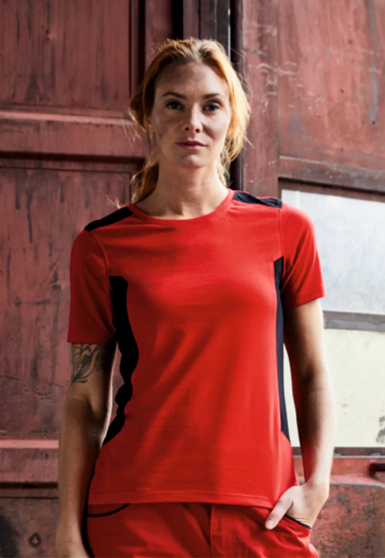 James & Nicholson Ladies Workwear T-Shirt Strong