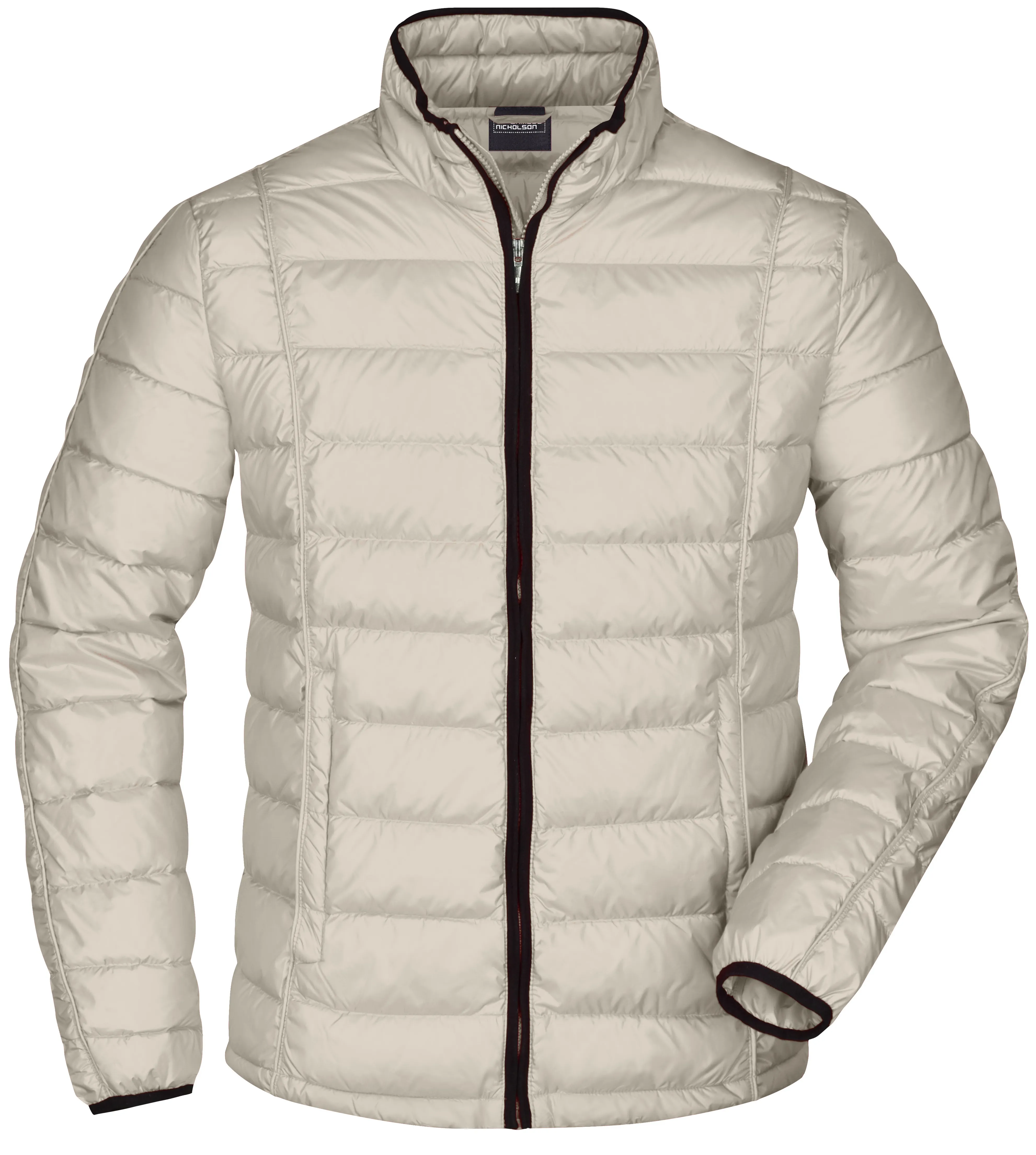 James & Nicholson Men's Quilted Down Jacket