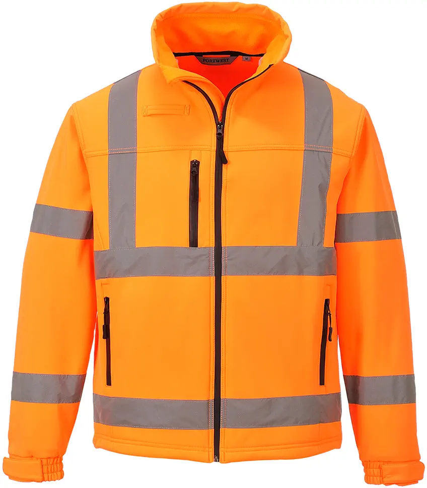 PORTWEST S424 Klassische Hi-Vis Softshell-Jacke (3L)