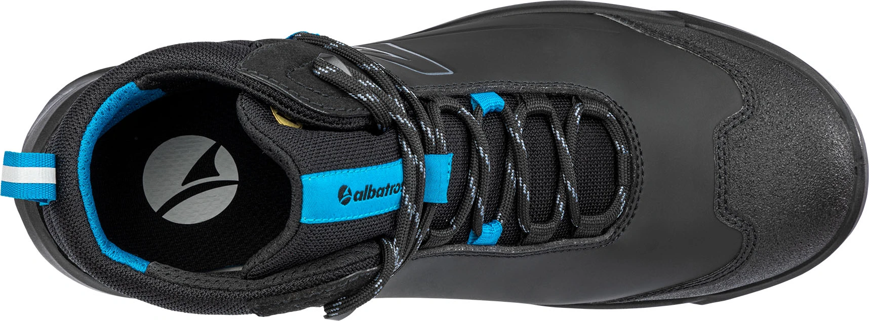 albatros Sicherheitsschuh TARAVAL BLACK/BLUE MID