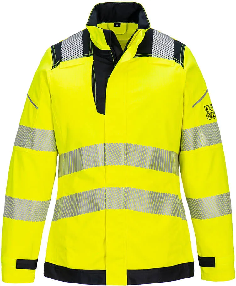 PORTWEST Multinorm Warnschutz Damen Arbeitsjacke PW3 FR 