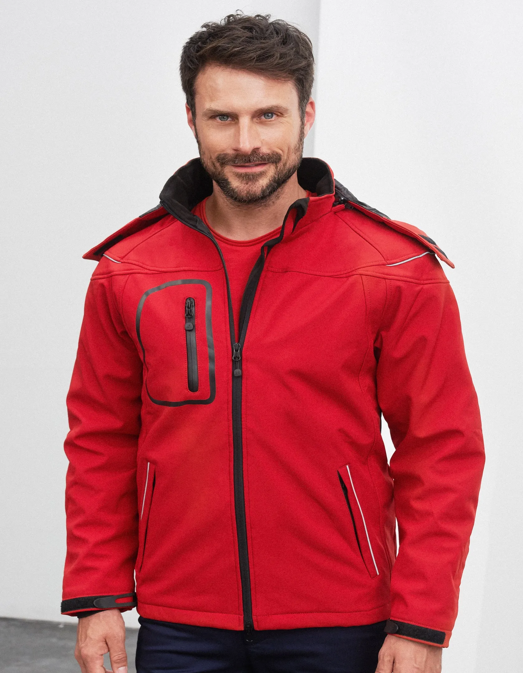 James & Nicholson Men's Winter Softshell Jacket