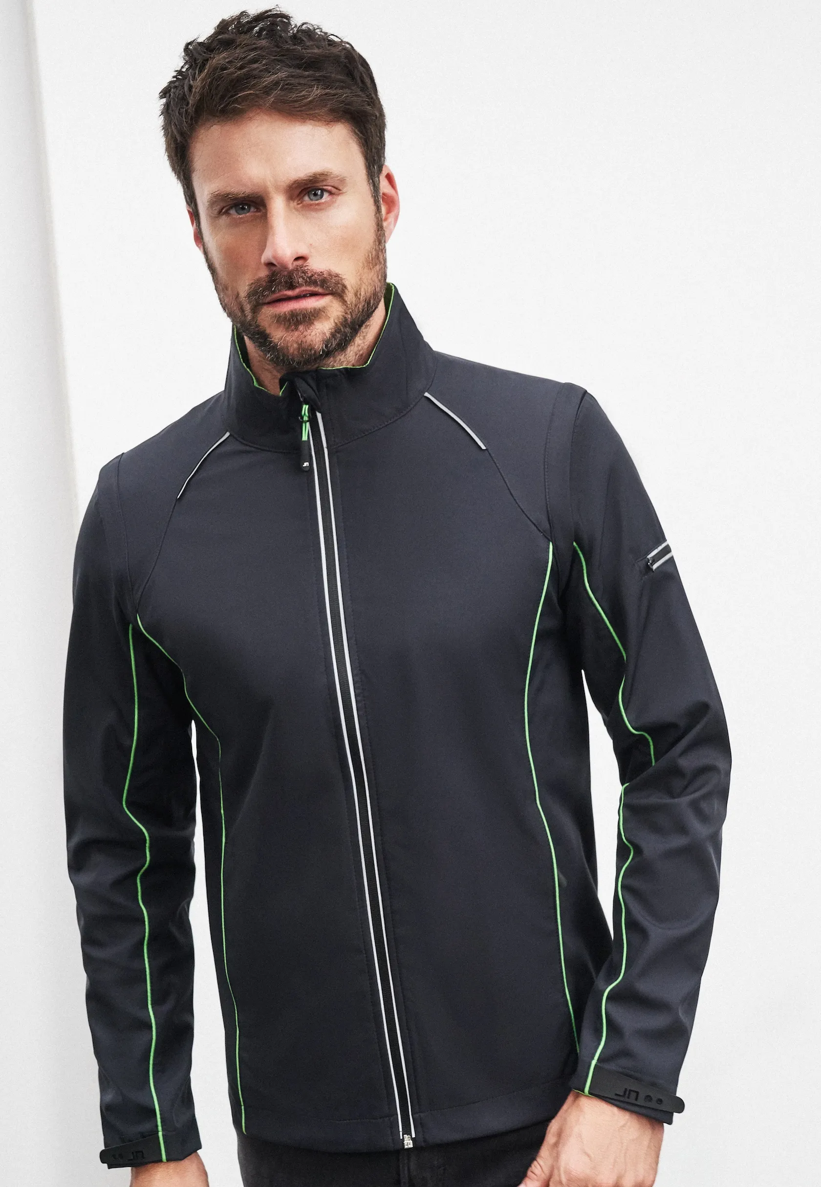 James & Nicholson Men's Zip-Off Softshell Jacket