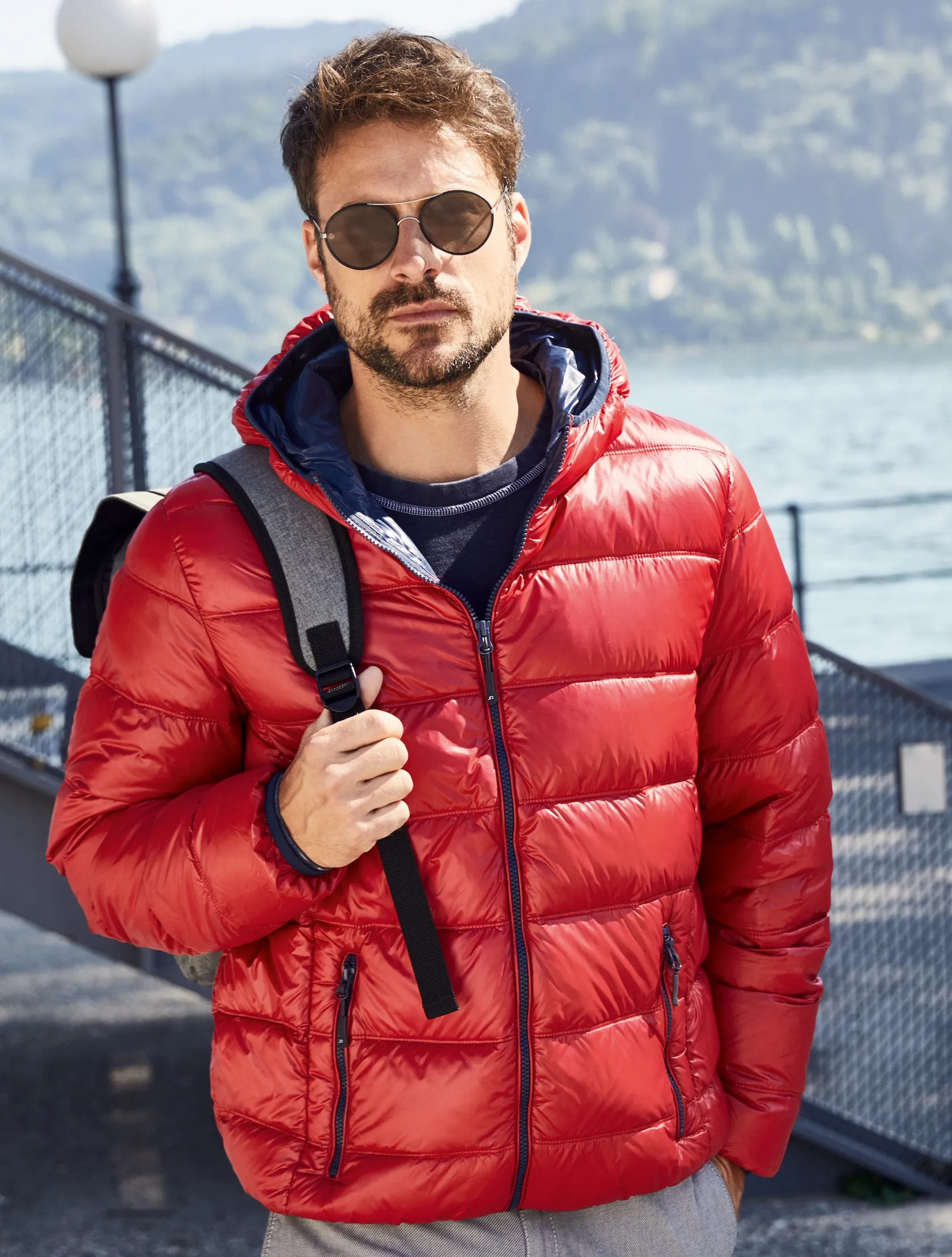 James & Nicholson Men's Down Jacket