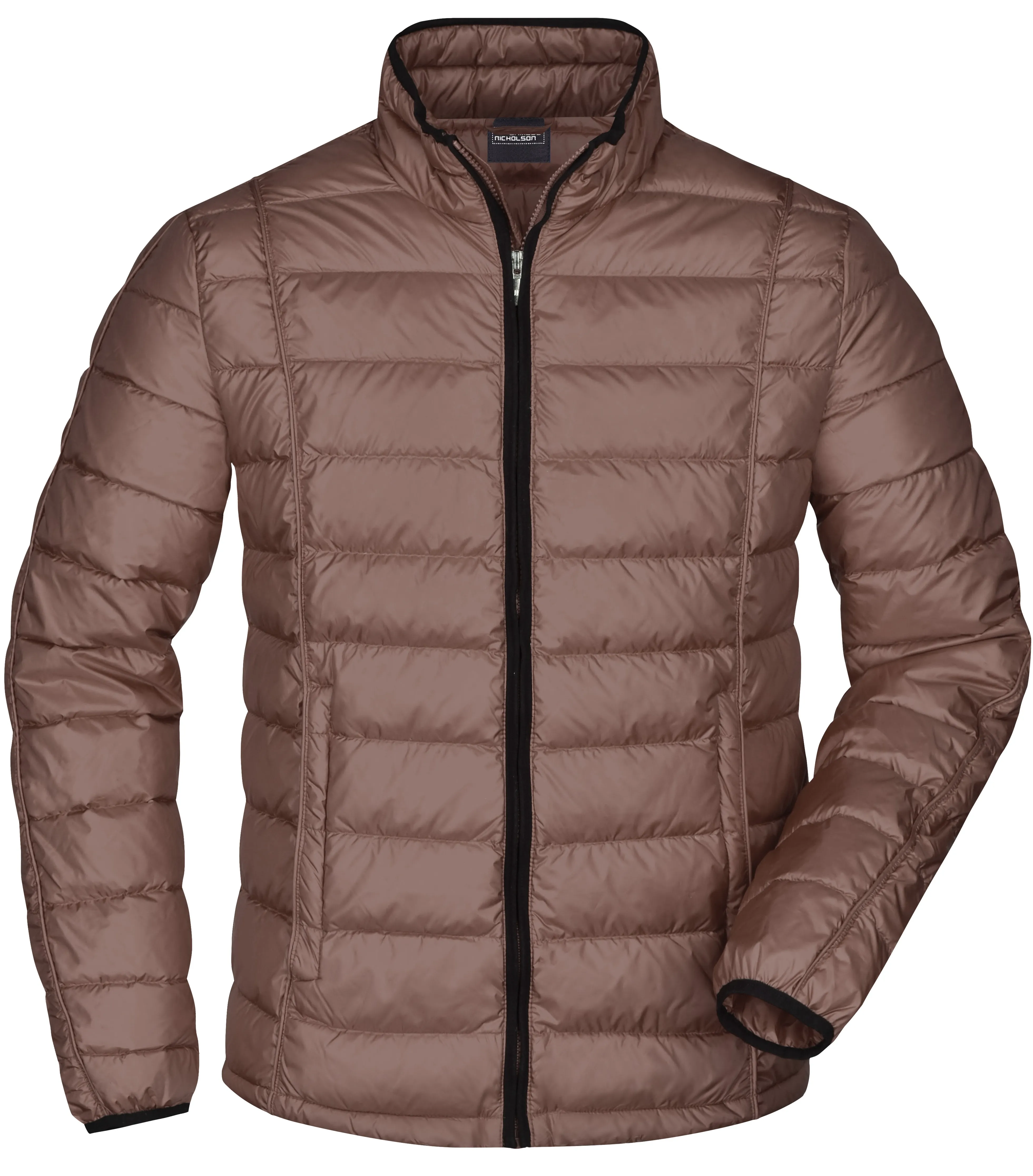 James & Nicholson Men's Quilted Down Jacket