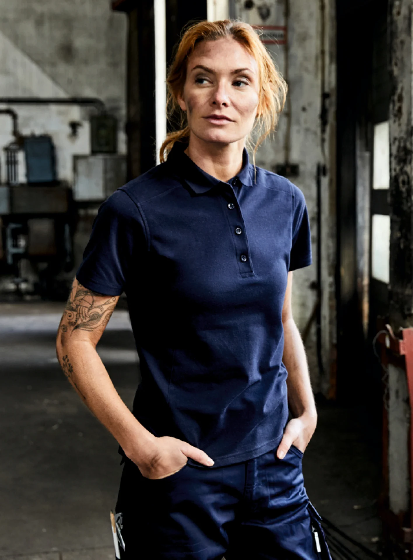 James & Nicholson Ladies Workwear Polo Strong