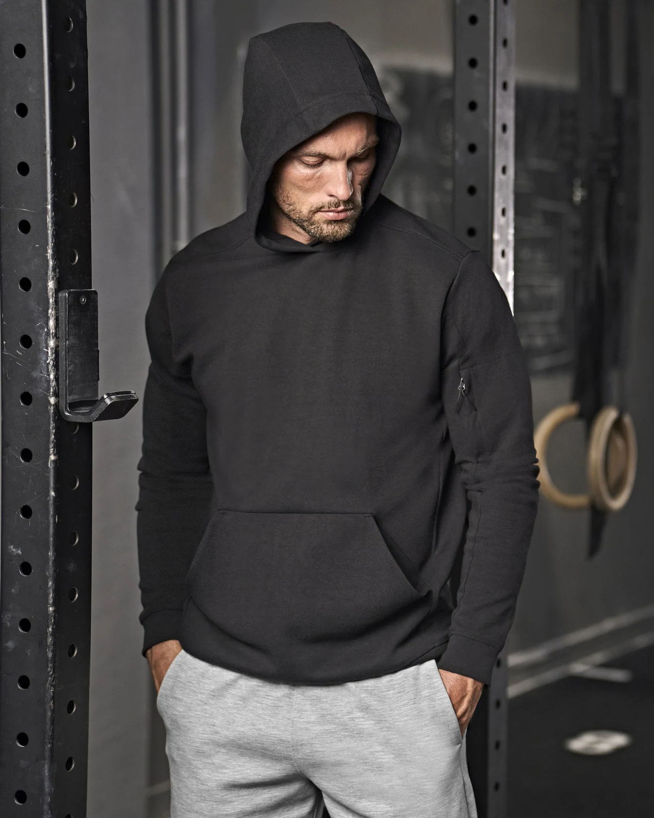 Tee Jays Athletic Hooded Sweat