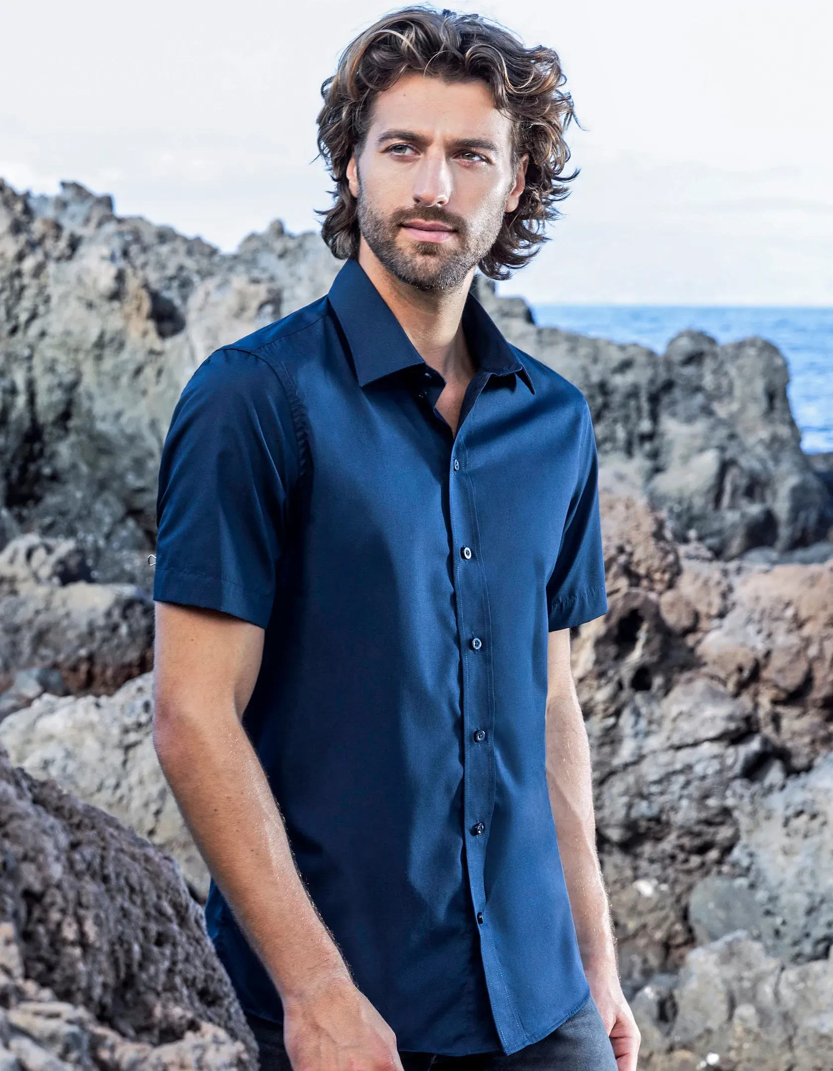 Promodoro Men´s Poplin Shirt Short Sleeve