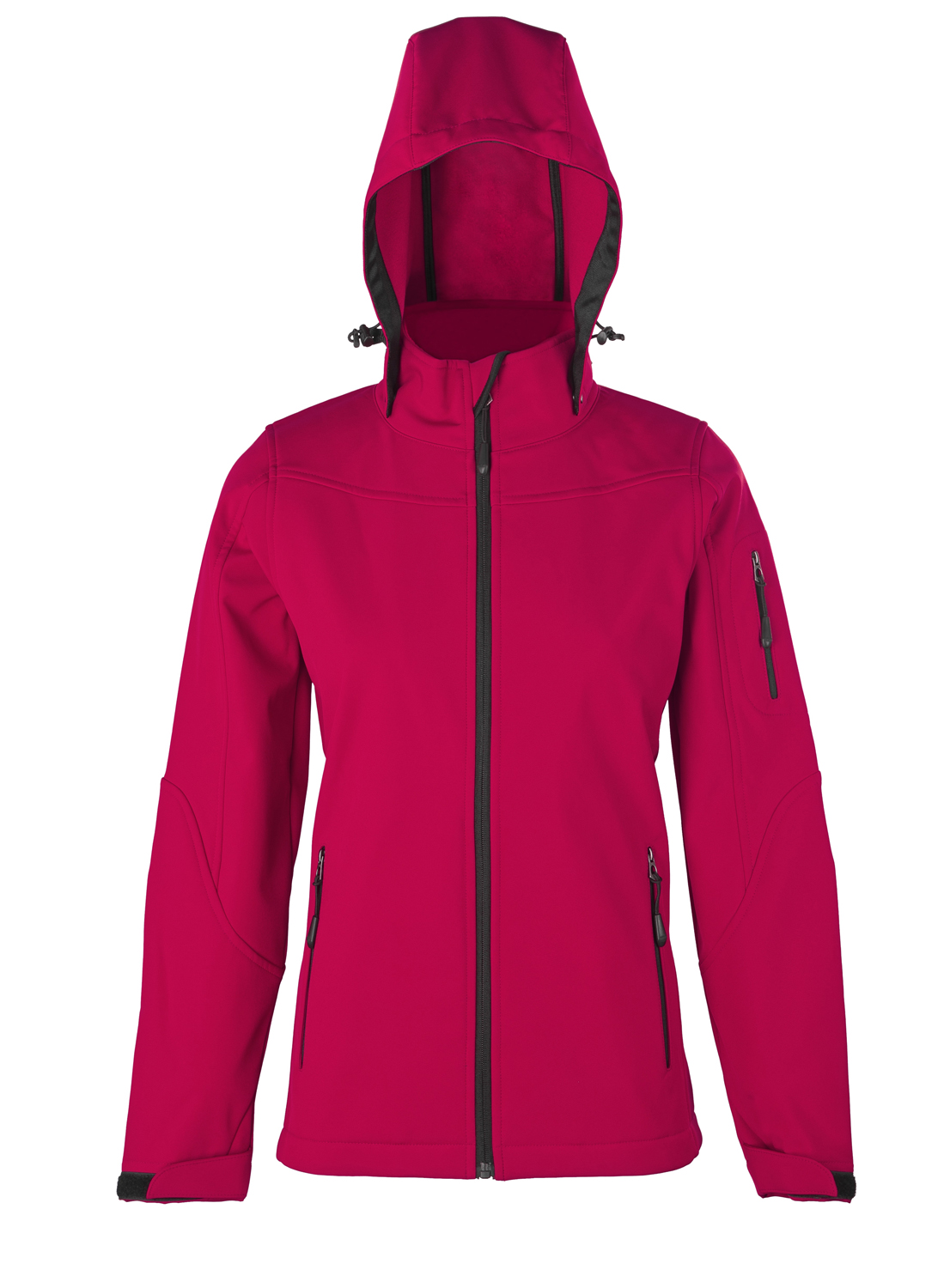 HRM Women's Hooded Soft-Shell Jacket