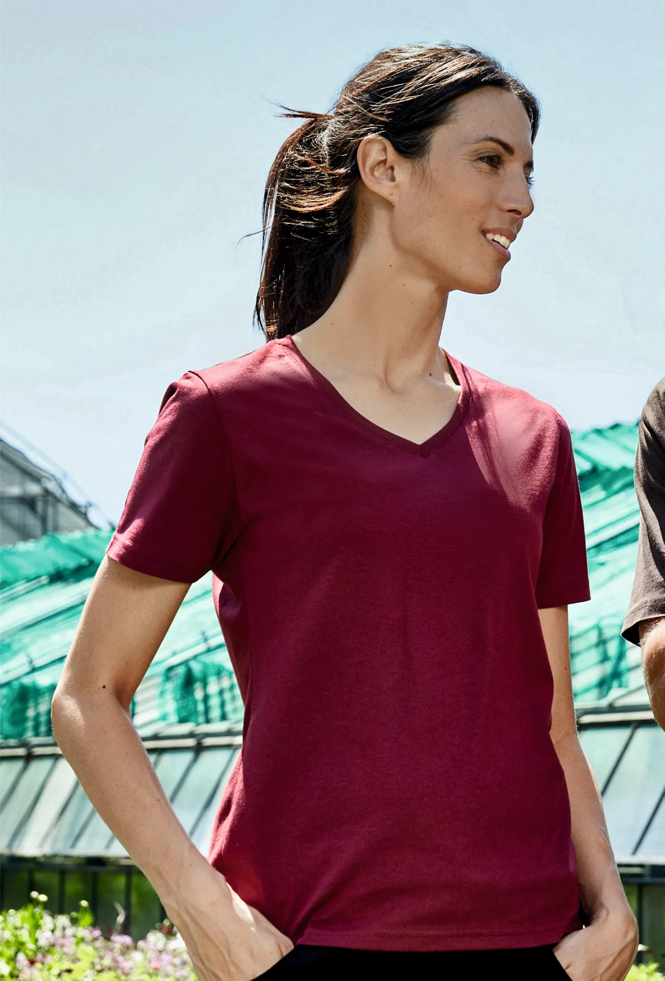 James & Nicholson Ladies Bio Workwear T-Shirt