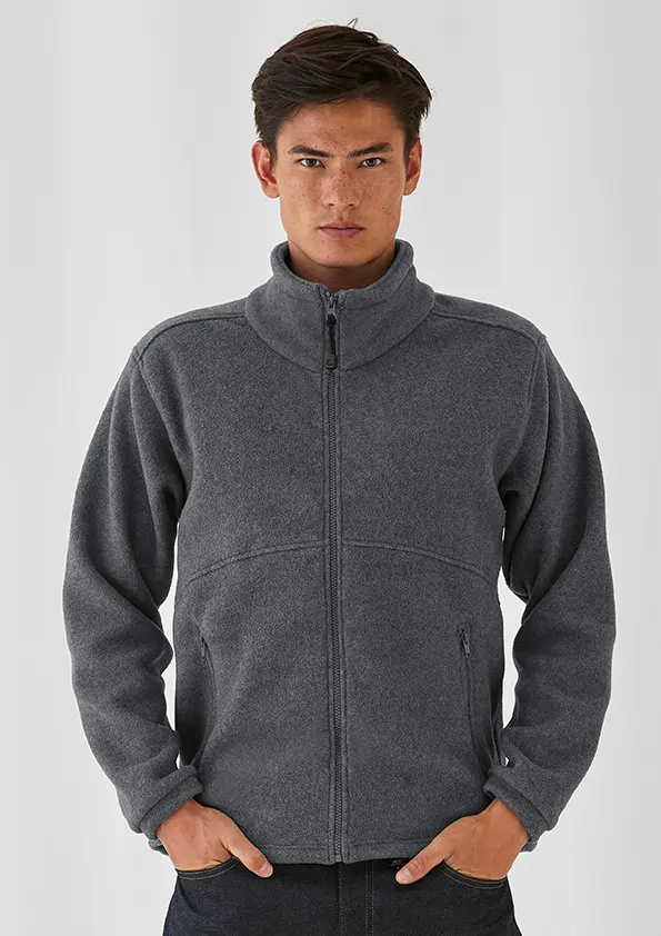 B&C Full Zip Fleece Icewalker + Men