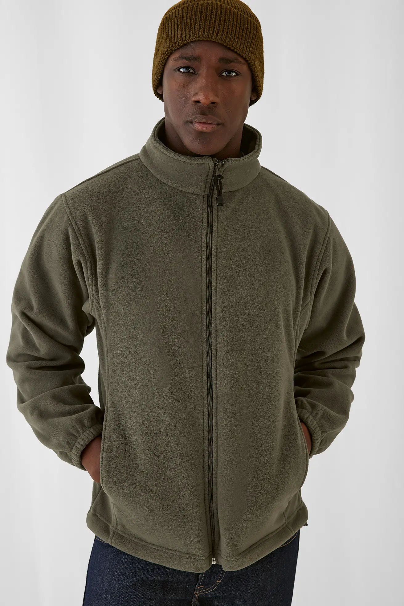 B&C Bonded Microfleece WindProtek Men