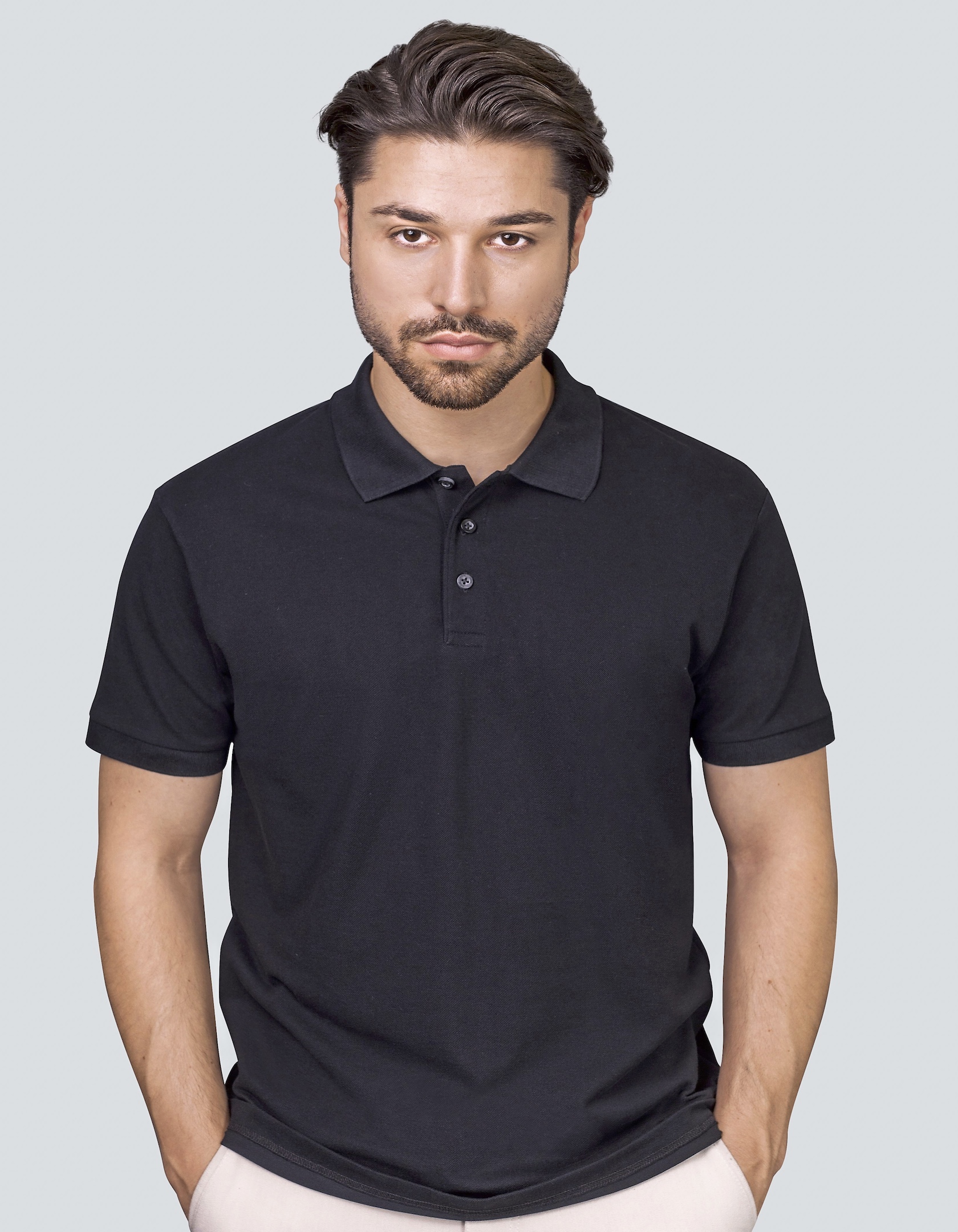 HRM Herren Luxury Polo